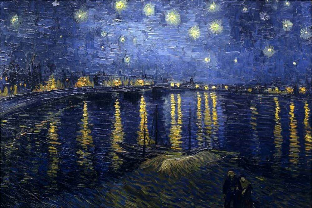 The Starry Night Over The Rhone